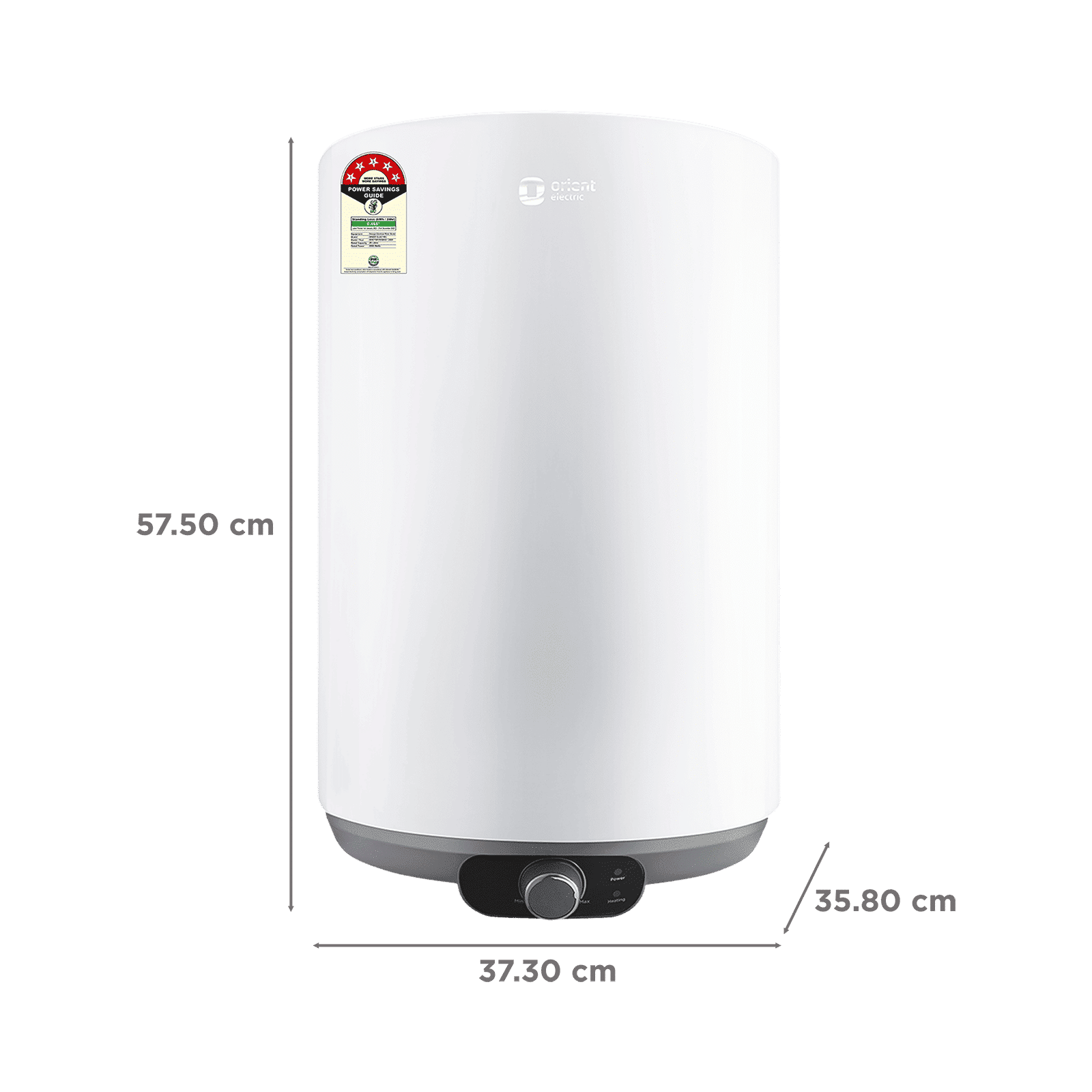 Buy Orient Aquanova 25 Litre 5 Star Vertical Storage Geyser with